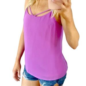 NWT* BANANA REPUBLIC Strappy‎ Purple Camisole